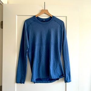 Lululemon Metal Vent Tech Long Sleeve, Size Medium, Light Blue